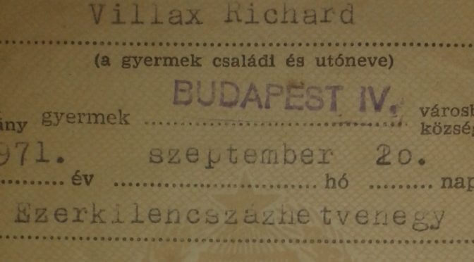 Villax Richárd (Ad Librum Kiadó) The name... Villax